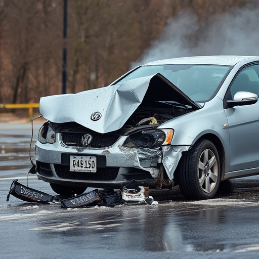 car crash damage