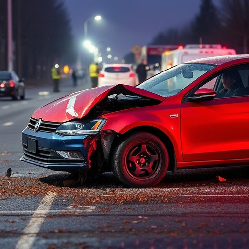 car crash damage