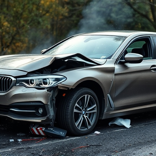 car crash damage