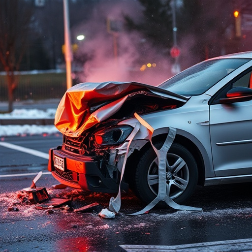 car crash damage