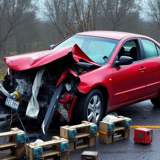 car crash damage