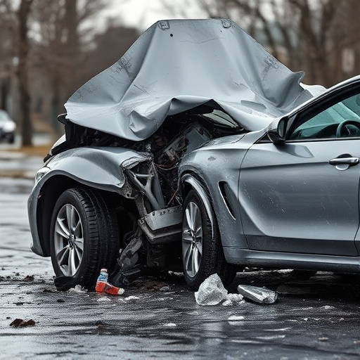car crash damage