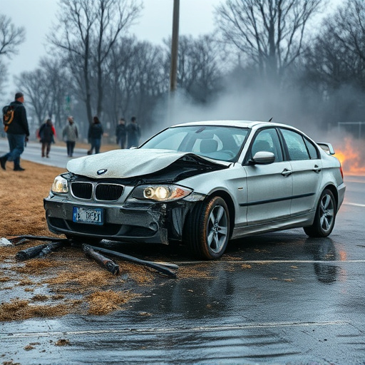 car crash damage