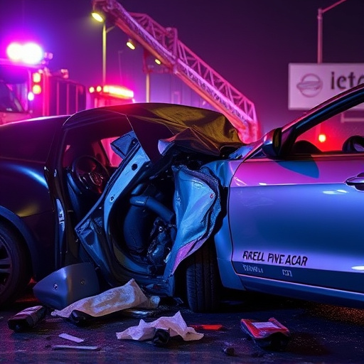 car crash damage