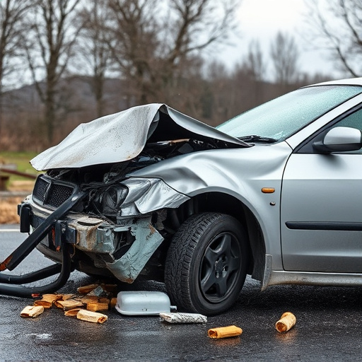 car crash damage