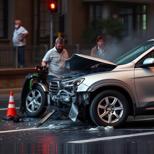 car crash damage