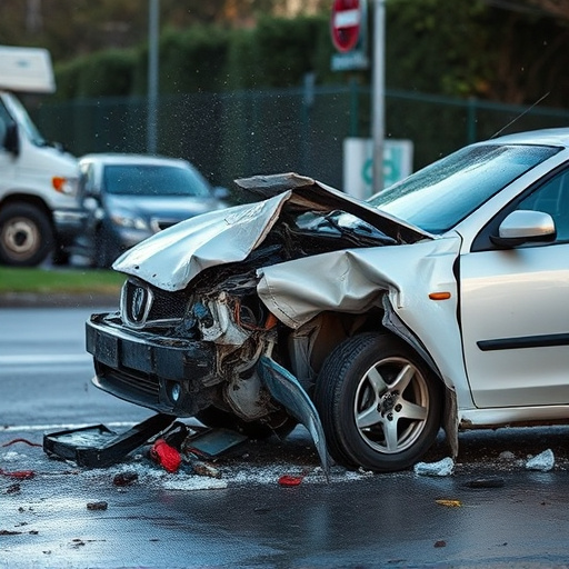 car crash damage