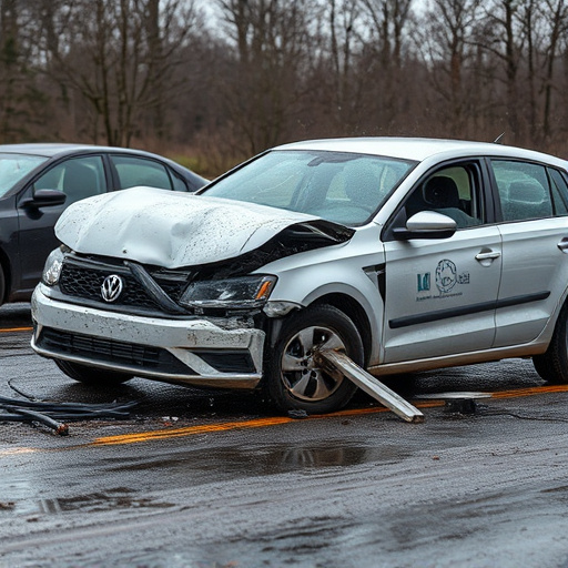 car crash damage