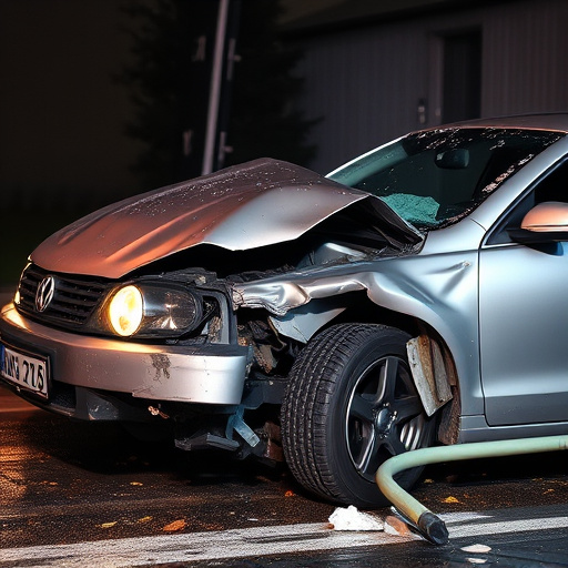 car crash damage