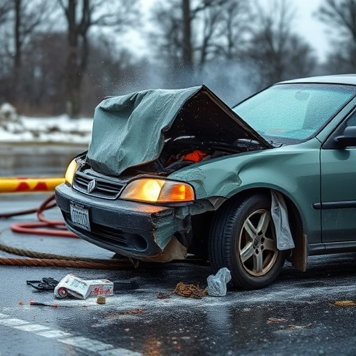 car crash damage