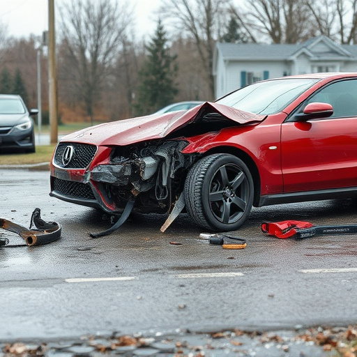 car crash damage