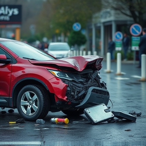 car crash damage