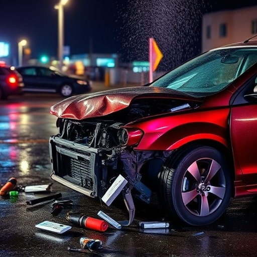 car crash damage