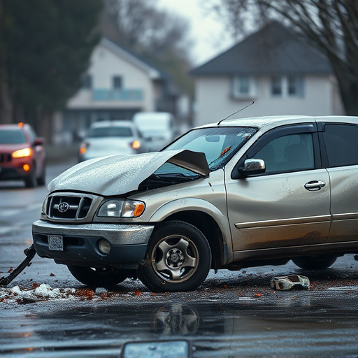 car crash damage