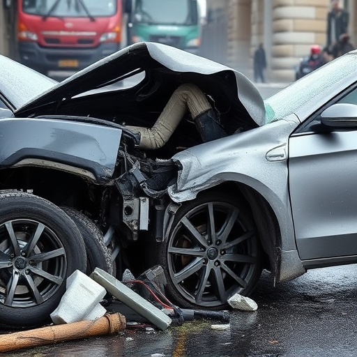car crash damage
