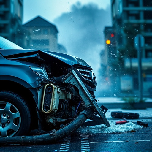 car crash damage