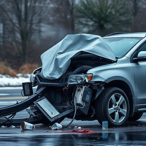 car crash damage