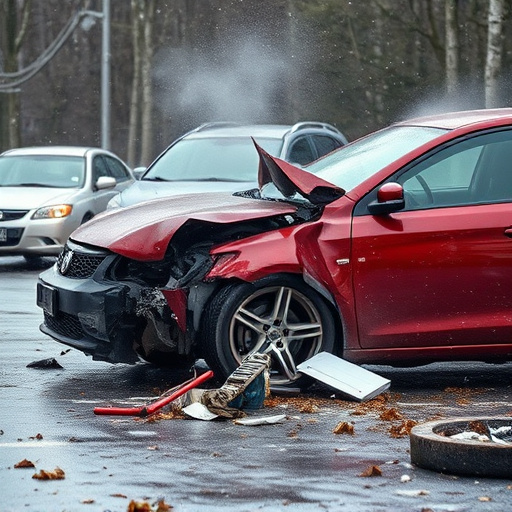 car crash damage