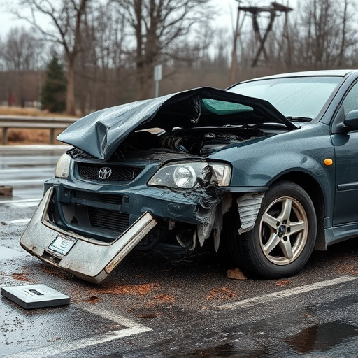 car crash damage
