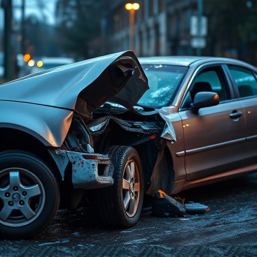 car crash damage