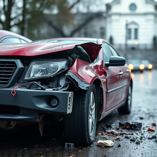 car crash damage