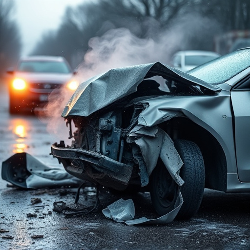 car crash damage