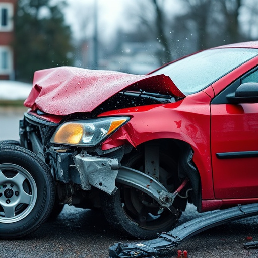 car crash damage
