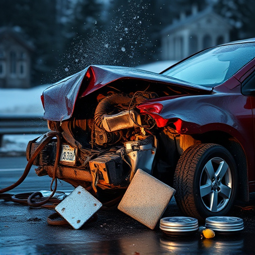 car crash damage