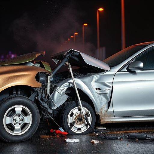 car crash damage