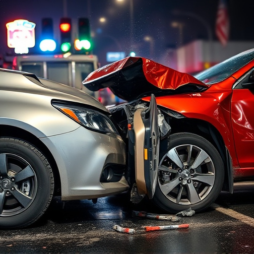 car crash damage