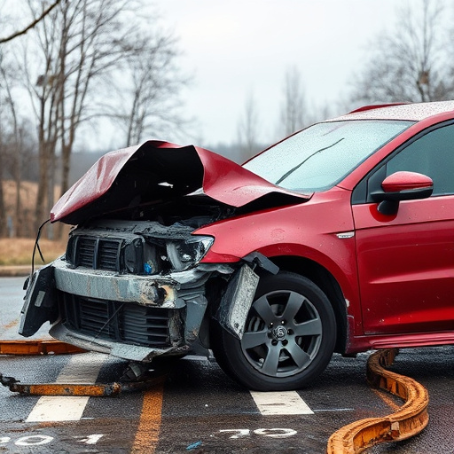 car crash damage
