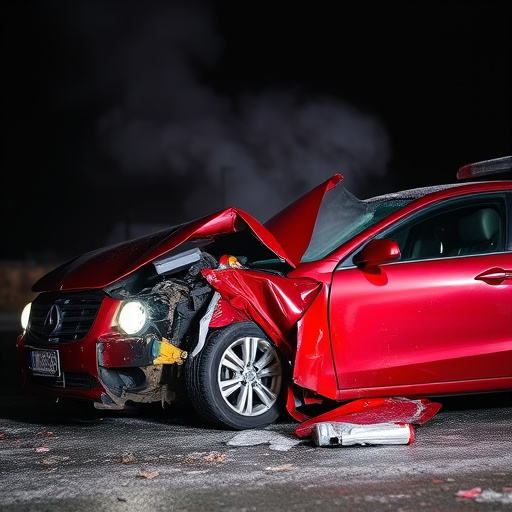 car crash damage