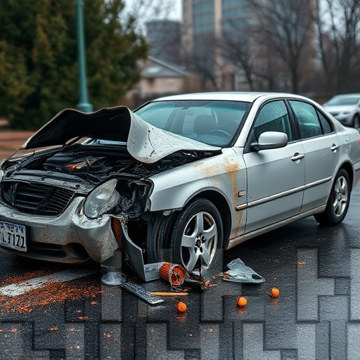 car crash damage