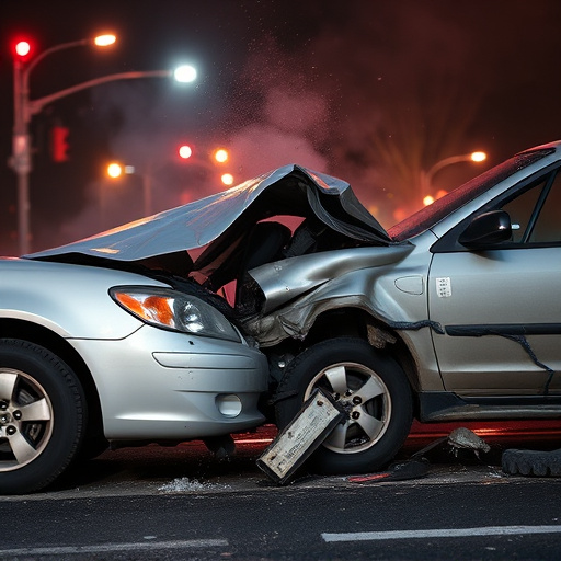 car crash damage
