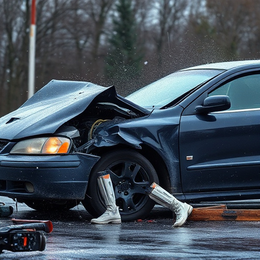 car crash damage