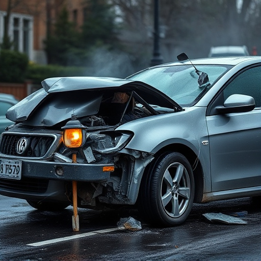 car crash damage