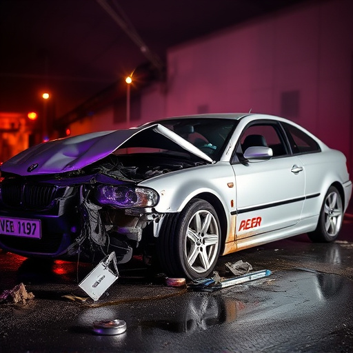 car crash damage