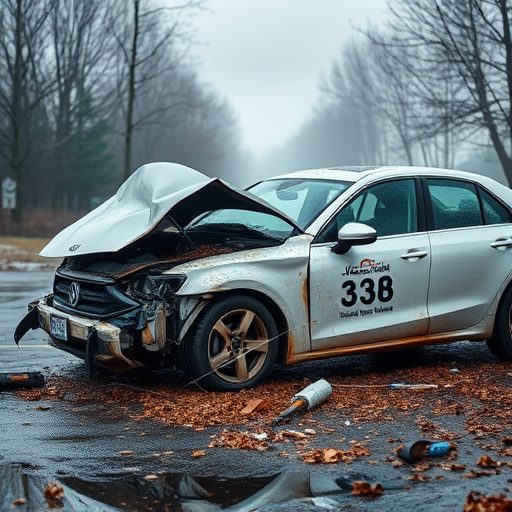car crash damage
