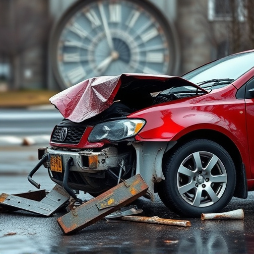 car crash damage