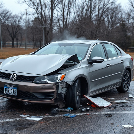 car crash damage