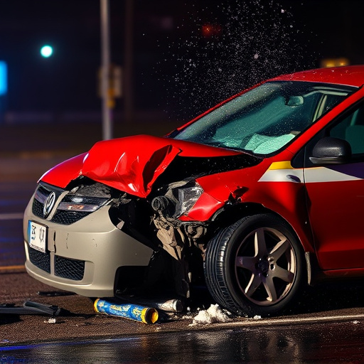 car crash damage