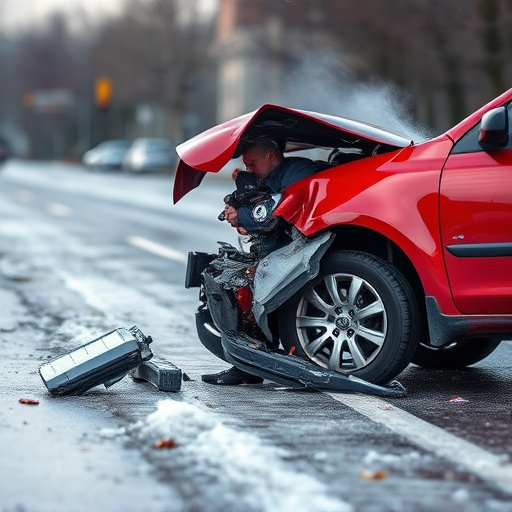 car crash damage