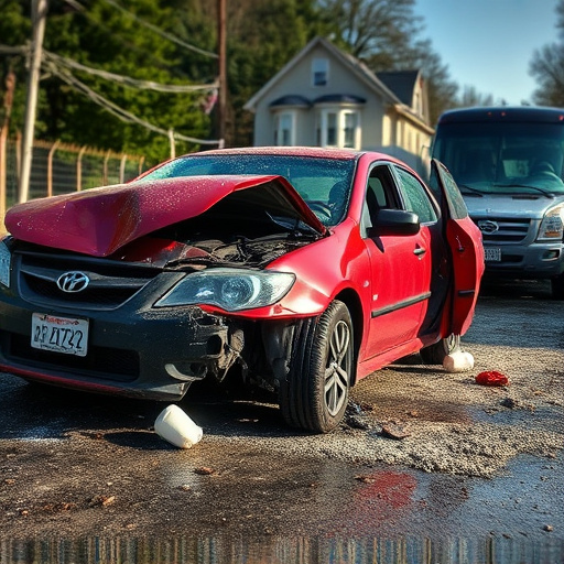 car crash damage
