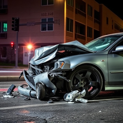 car crash damage