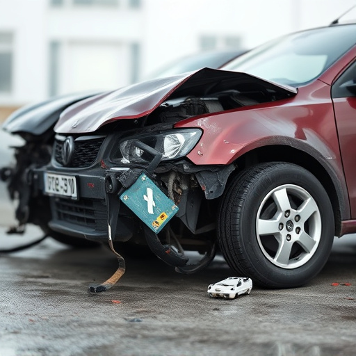car crash damage