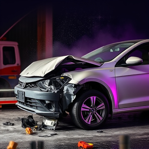 car crash damage