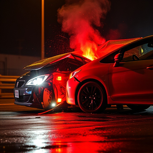 car crash damage