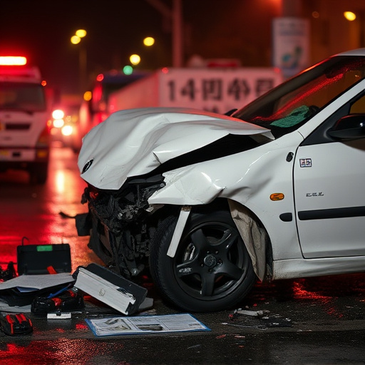 car crash damage