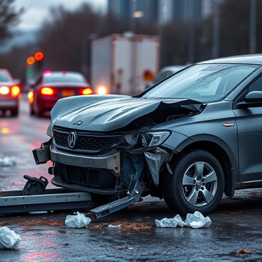 car crash damage