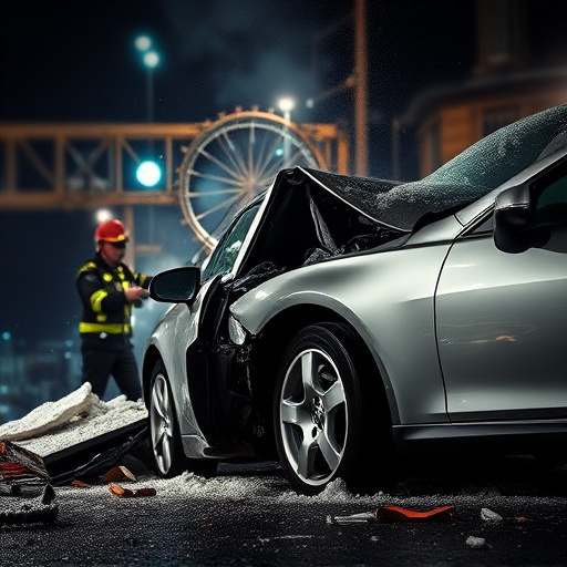 car crash damage